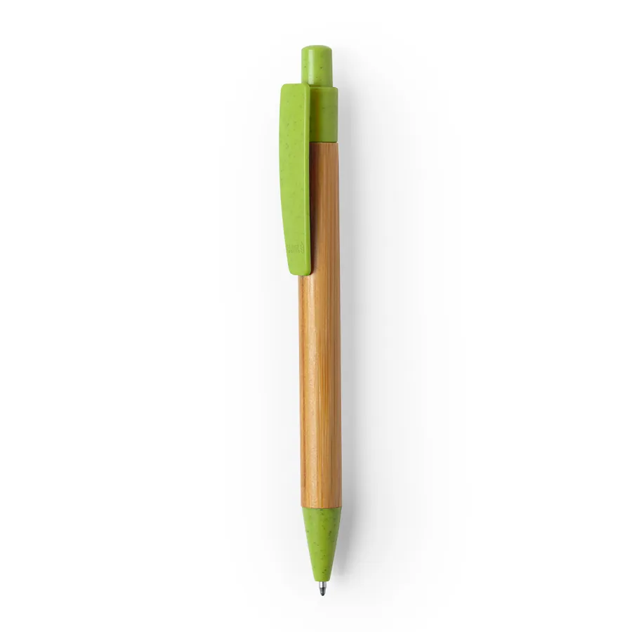 Bolígrafo de bambú grabado