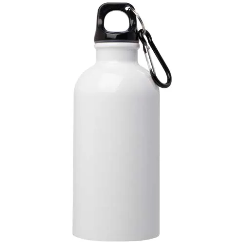 Botella Oregon de acero reciclado 400 ml con mosquetón - foto 2