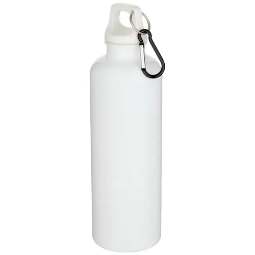 Botella Oregon de plástico reciclado 750 ml con mosquetón