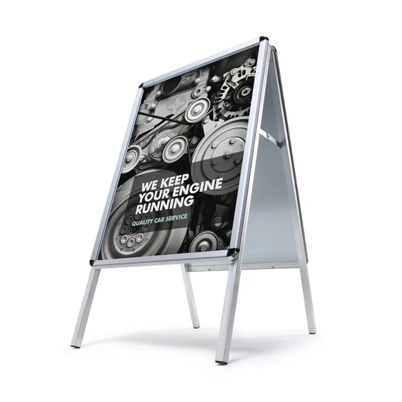 Caballete publicitario impermeable A1